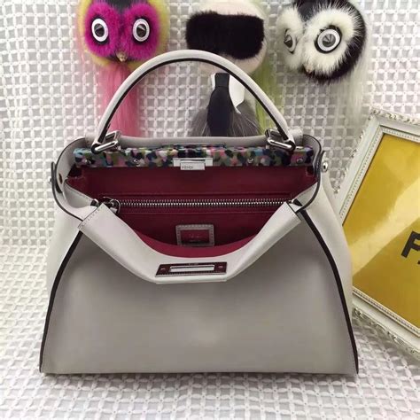 replica fendi peekaboo handbag|fendi peekaboo regular size.